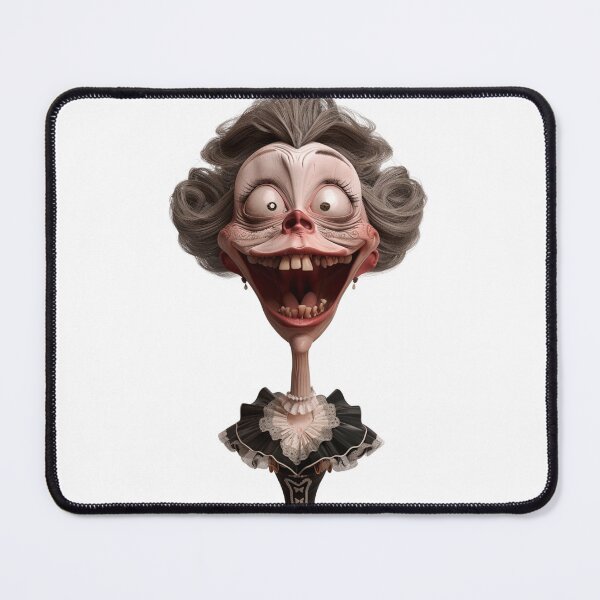 Item preview, Grinning Victorian Lady on an Endless Neck (Style 400-2) designed and sold by gimpysticks.