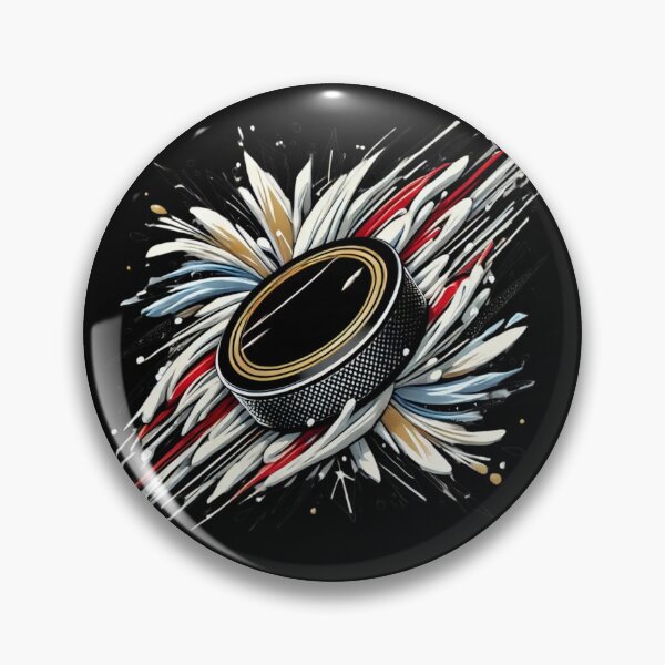 Item preview, Dynamic Puck in Motion designed and sold by pixelpulsenyc.
