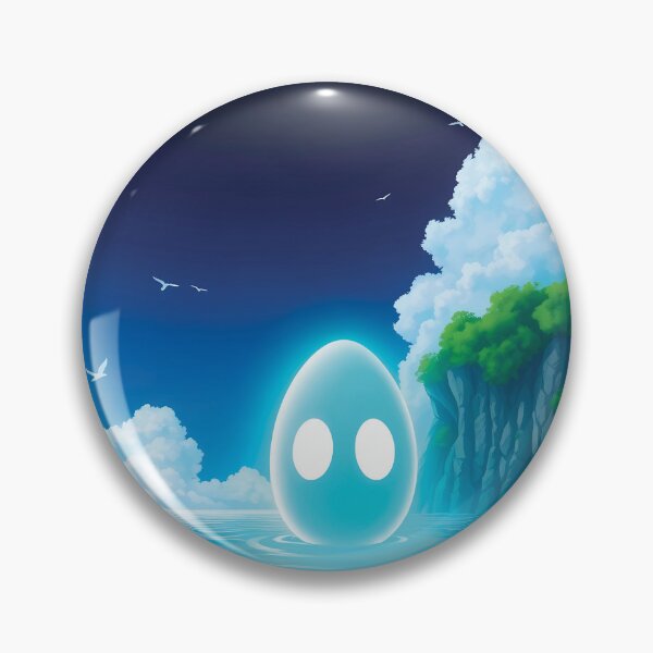 Item preview, Ghost Egg in the Ocean designed and sold by Shjamezlaush Milicevic.
