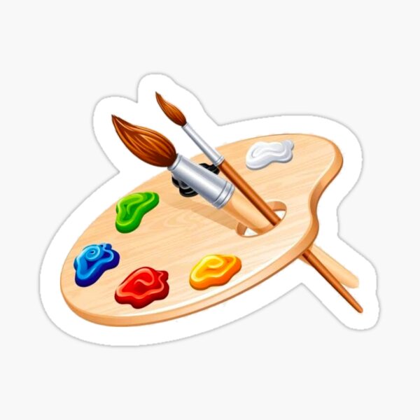 Item preview, Art Painting Palette designed and sold by bitebackcobbc.