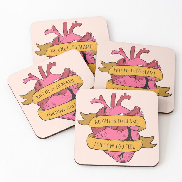 Item preview, Heart, No one is to blame for how you feel designed and sold by DarielaGrafik.