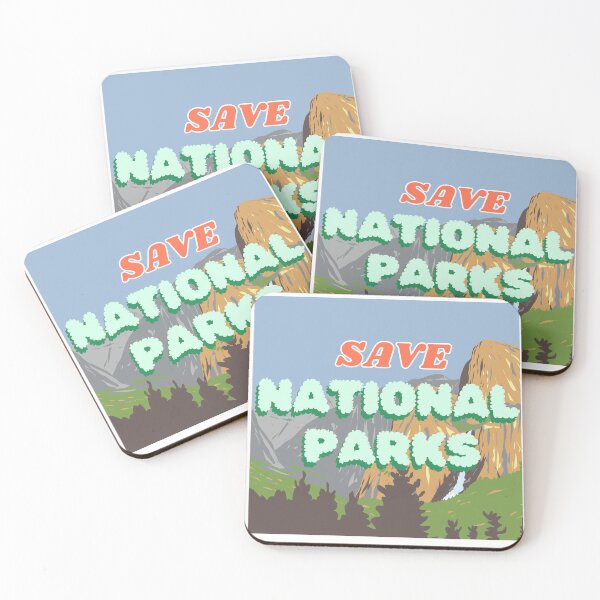Item preview, SAVE NATIONAL PARKS designed and sold by Creative Liberty Designs.