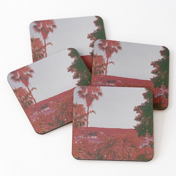 Item preview, red palm trees designed and sold by Anya's Crafts.