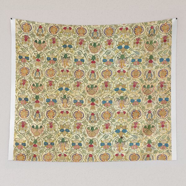 Item preview, British Embroidered Textile 1600's from The Met designed and sold by 2ndBloom.