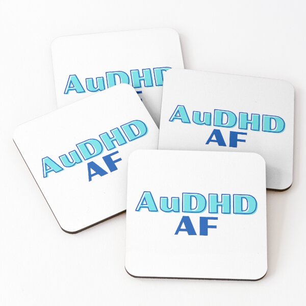 Item preview, AuDHD AF designed and sold by MAGGDDigital.