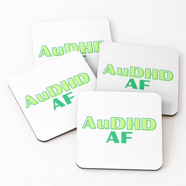 Item preview, AuDHD AF designed and sold by MAGGDDigital.
