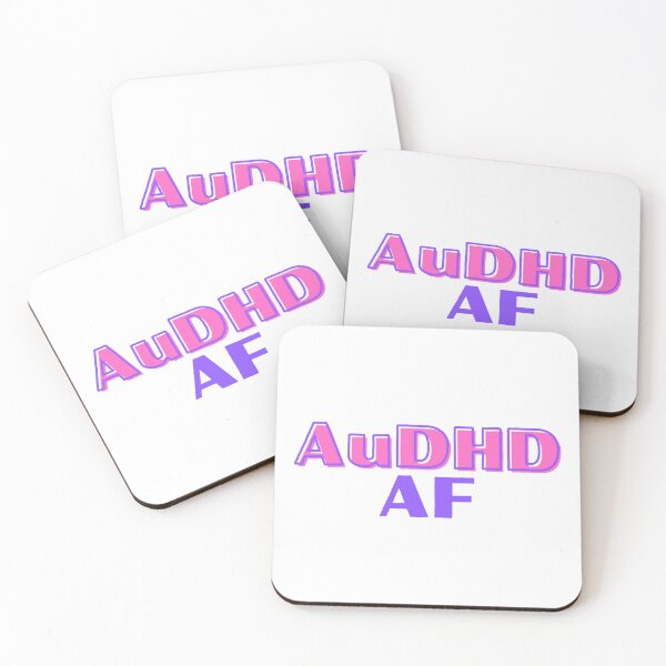 Item preview, AuDHD AF designed and sold by MAGGDDigital.