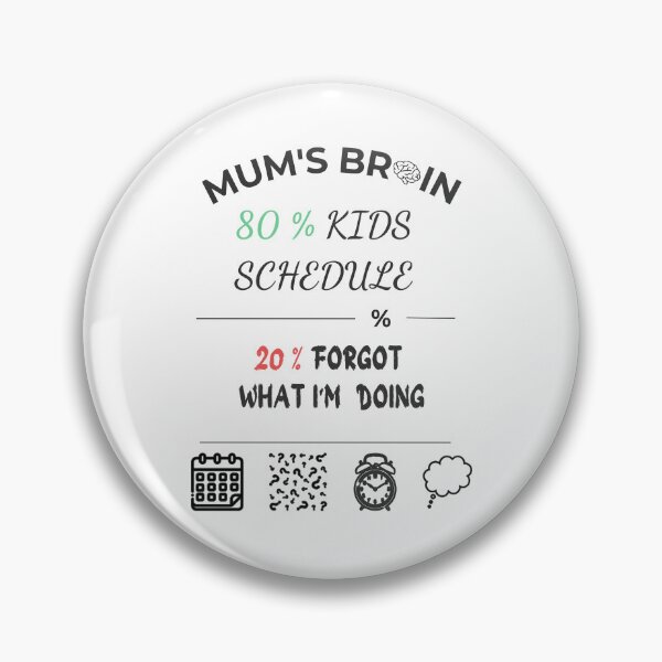 Item preview, Mum Life Humor – Busy Parenting Quote Print designed and sold by Monascreativeempire.