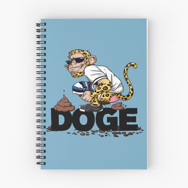 Item preview, Mischievous Leopard Dissing DOGE designed and sold by The People’s Punchline.
