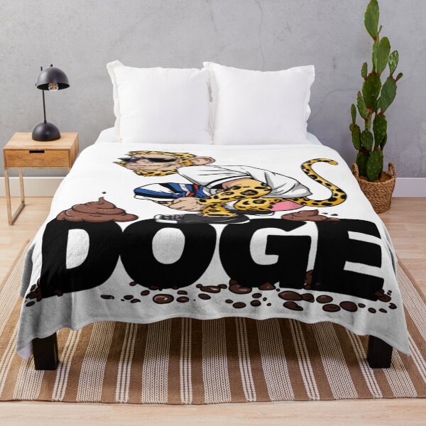 Item preview, Mischievous Leopard Dissing DOGE designed and sold by The People’s Punchline.