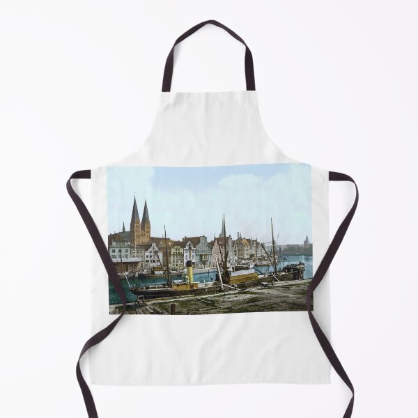 Item preview, Ship in Lübeck designed and sold by 19th Century in Color.