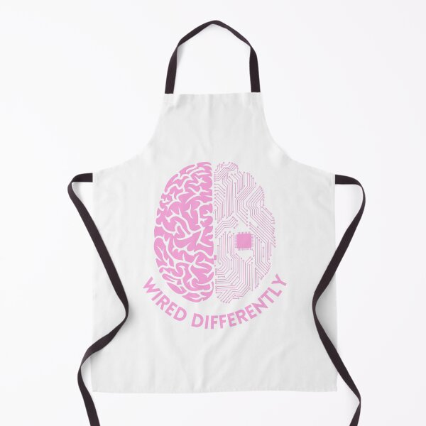 Item preview, Wired Differently Brain (Pink) designed and sold by MAGGDDigital.