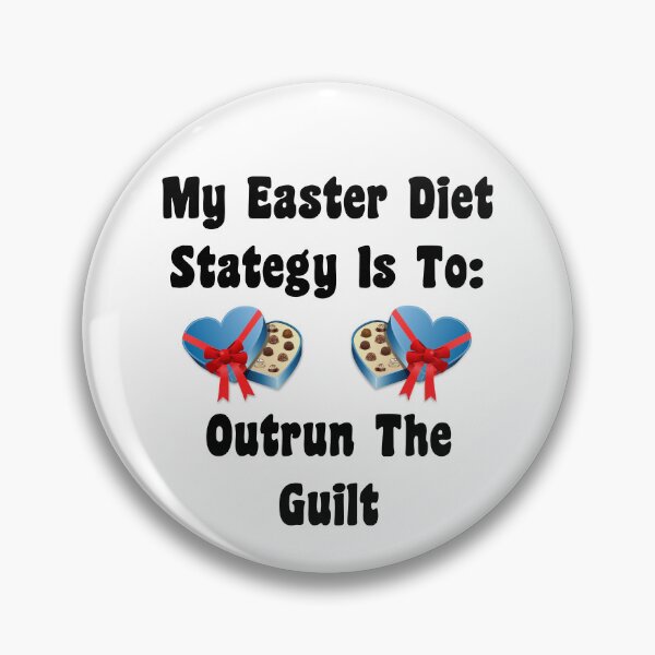Item preview, My Easter Diet Strategy: Outrun The Guilt! designed and sold by Oaks Creations.