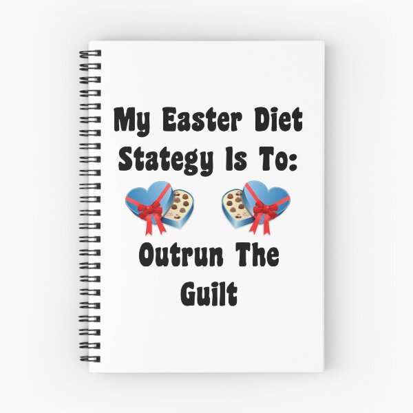 Item preview, My Easter Diet Strategy: Outrun The Guilt! designed and sold by Oaks Creations.
