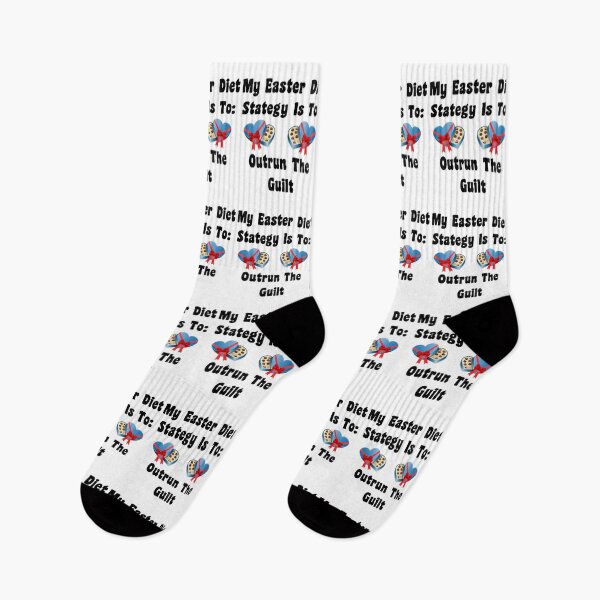 Item preview, My Easter Diet Strategy: Outrun The Guilt! designed and sold by Oaks Creations.