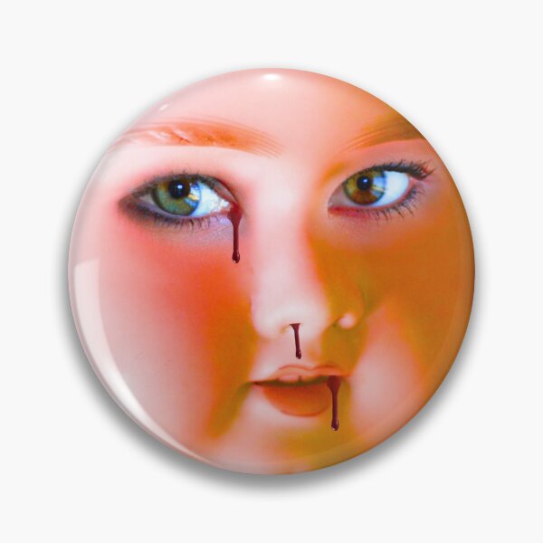 Item preview, I'm Cute But Also Creepy - Doll Head designed and sold by MAGGDDigital.