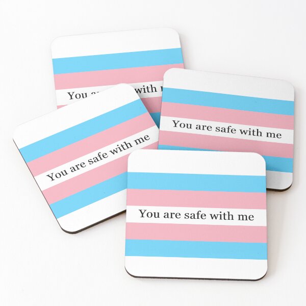 Item preview, You Are Safe With Me (Trans) designed and sold by Mercury's Space.