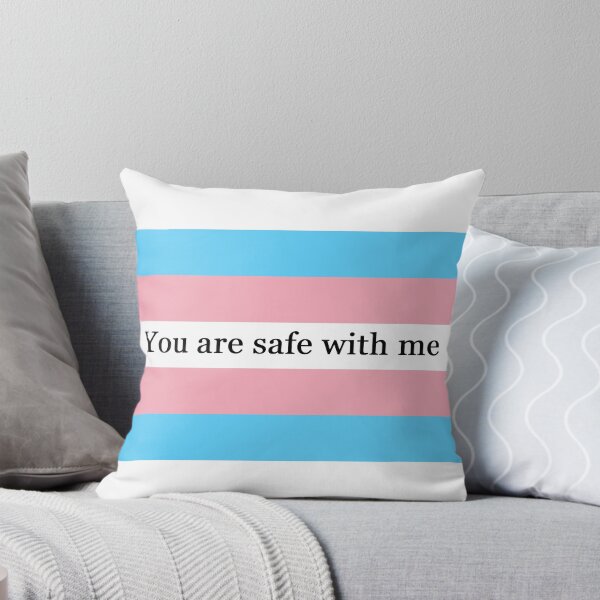 Item preview, You Are Safe With Me (Trans) designed and sold by Mercury's Space.
