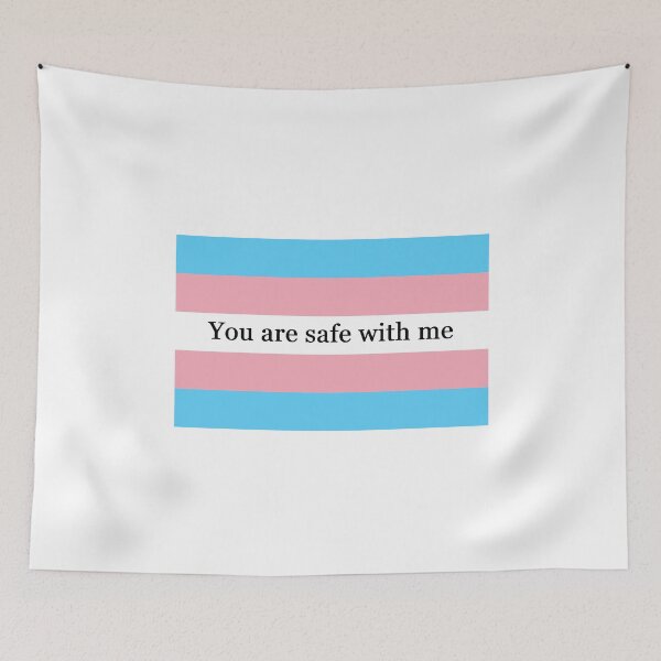 Item preview, You Are Safe With Me (Trans) designed and sold by Mercury's Space.