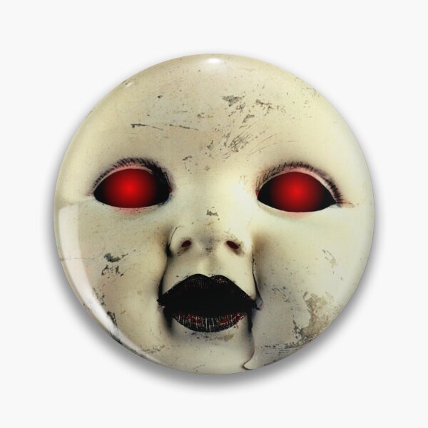 Item preview, Evil Glowing Eyes Doll Head designed and sold by MAGGDDigital.