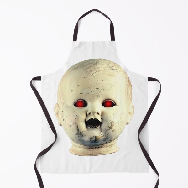 Item preview, Evil Glowing Eyes Doll Head designed and sold by MAGGDDigital.