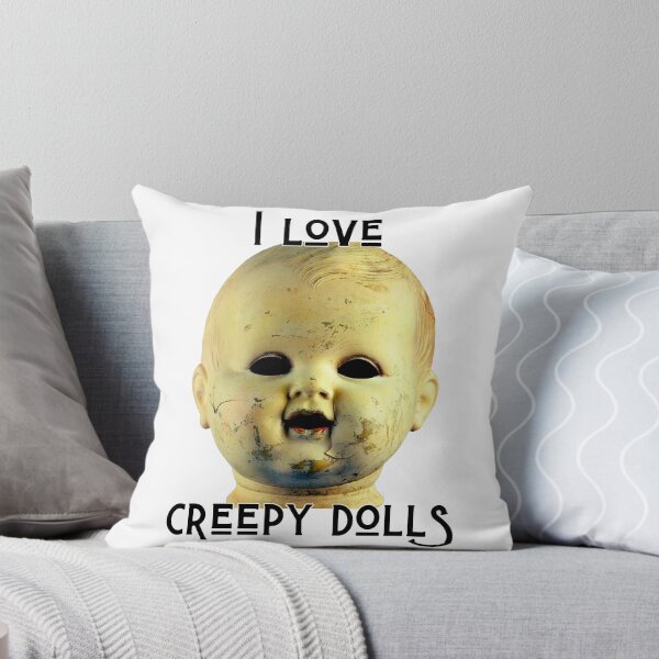 Item preview, I Love Creepy Dolls - Doll Head designed and sold by MAGGDDigital.