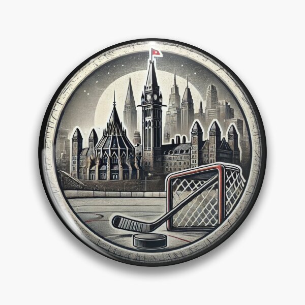 Item preview, Ottawa Skyline Hockey designed and sold by pixelpulsenyc.