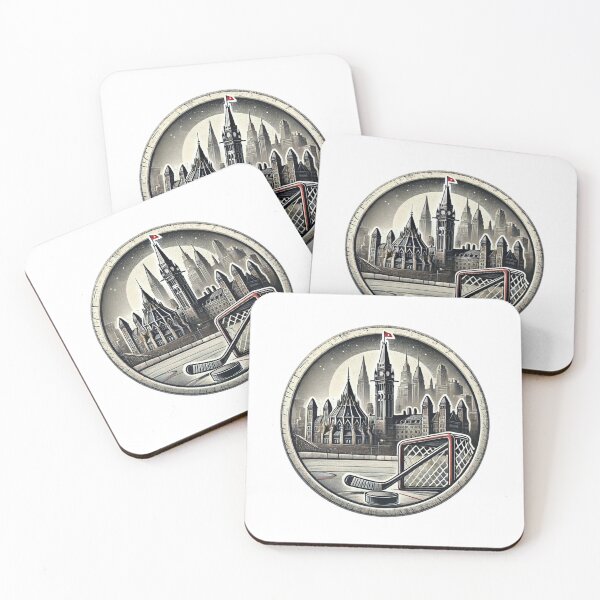 Item preview, Ottawa Skyline Hockey designed and sold by pixelpulsenyc.