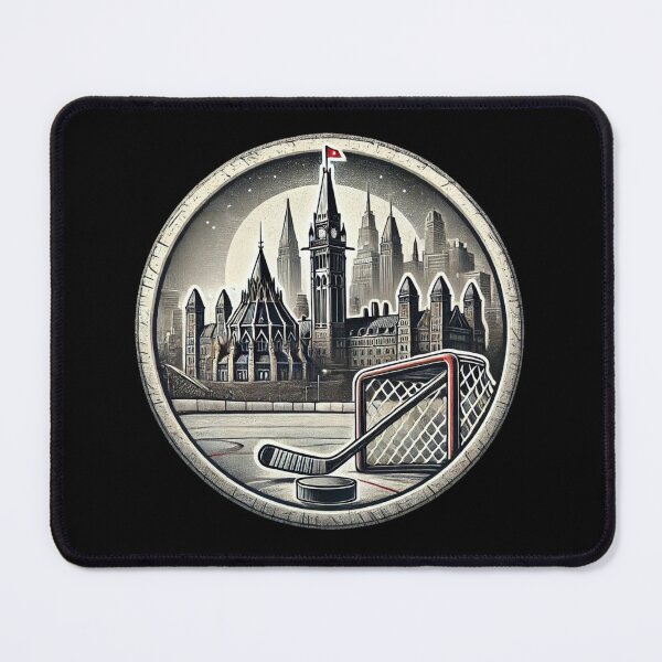 Item preview, Ottawa Skyline Hockey designed and sold by pixelpulsenyc.