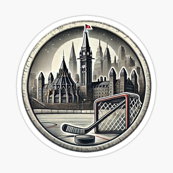Item preview, Ottawa Skyline Hockey designed and sold by pixelpulsenyc.