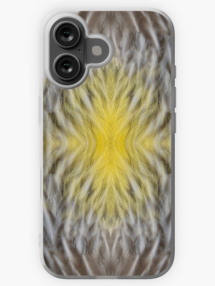 Thumbnail 1 of 5, iPhone Case, Wattle Bird Feathers at Magpie Springs by Adelaide Artist Avril Thomas designed and sold by MagpieSprings.