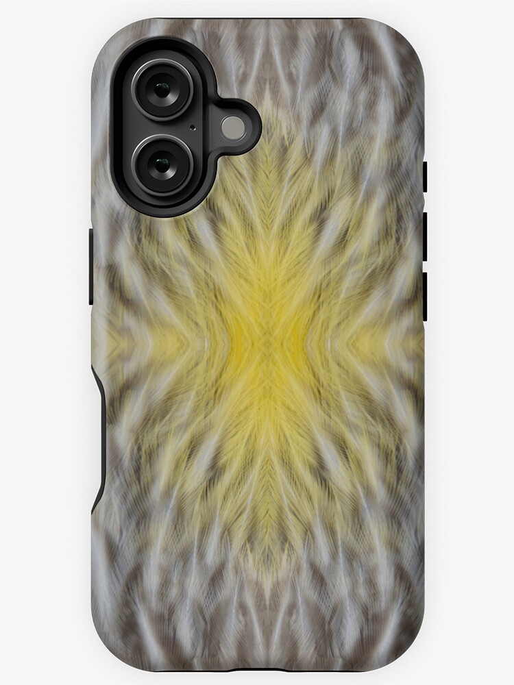 Thumbnail 1 of 4, iPhone Case, Wattle Bird Feathers at Magpie Springs by Adelaide Artist Avril Thomas designed and sold by MagpieSprings.