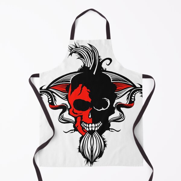 Item preview, skull dragon tribal skull hipster bearded designed and sold by Achille3777.