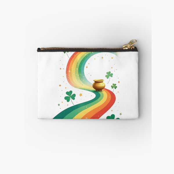 Item preview, Rainbow and Pot of Gold Fantasy Scene designed and sold by VibeTCreations.
