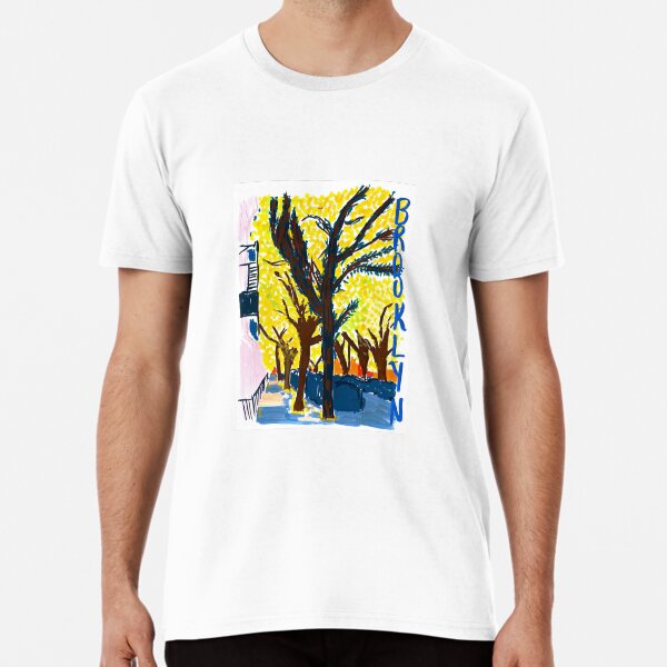 Item preview, Brooklyn Painting Print designed and sold by Anya's Crafts.