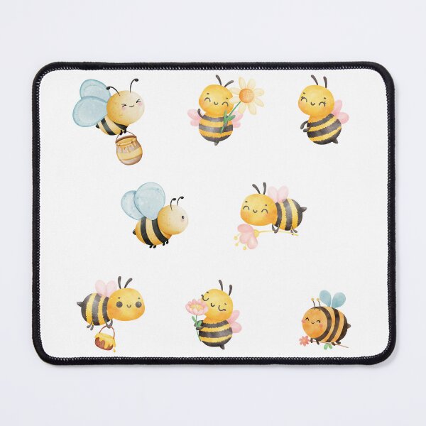 Item preview, Watercolor Honeybees designed and sold by silviaol.