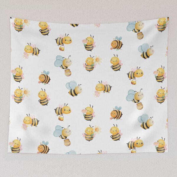 Item preview, Watercolor Honeybees  designed and sold by silviaol.