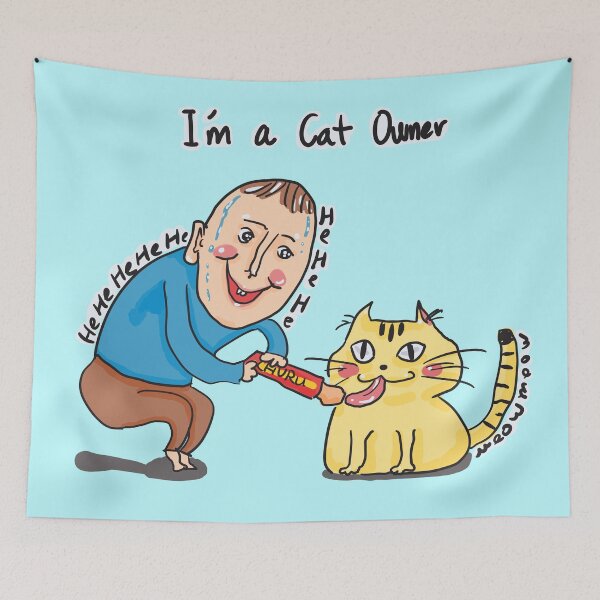 Item preview, I am a cat owner designed and sold by HeyBaRa.