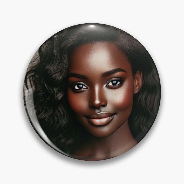 Item preview, "Elegant African Women in Saree | Cultural Digital Art" designed and sold by ethnicdigital.