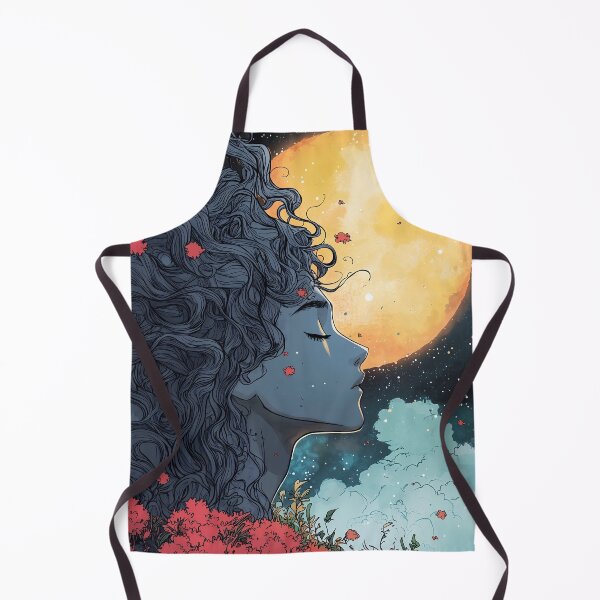 Item preview, Abstract futuristic woman art design designed and sold by Senpaiwaves.