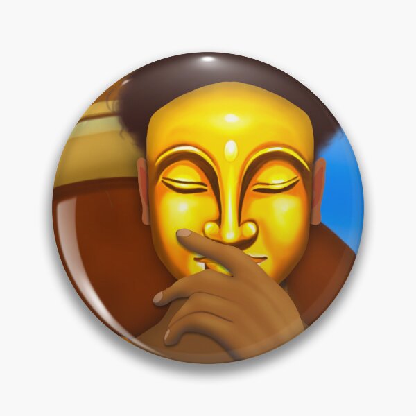 Item preview, Wearing Buddha’s Golden Mask designed and sold by Wayne Young Arts.