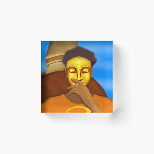 Item preview, Wearing Buddha’s Golden Mask designed and sold by Wayne Young Arts.