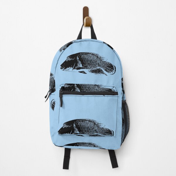 Item preview, Maori Humphead Wrasse Black Design designed and sold by designsasstultd.