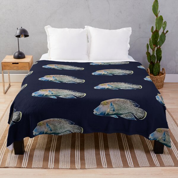 Item preview, Maori Humphead Wrasse White Alternate Design designed and sold by designsasstultd.