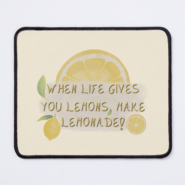 Item preview, When Life gives you Lemons make Lemonade! designed and sold by Atelier Jasmin Schwarz.