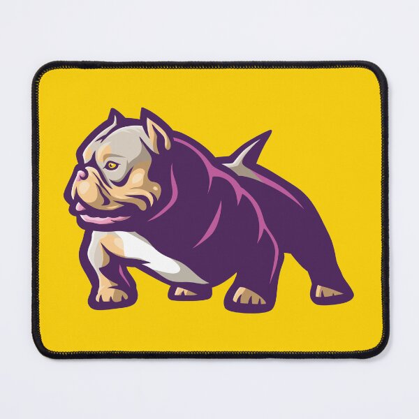 Item preview, Exotic Bully purple sports logo vector art lilac tricolor designed and sold by MBA.
