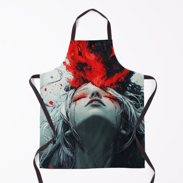 Item preview, Abstract futuristic woman art design designed and sold by Senpaiwaves.