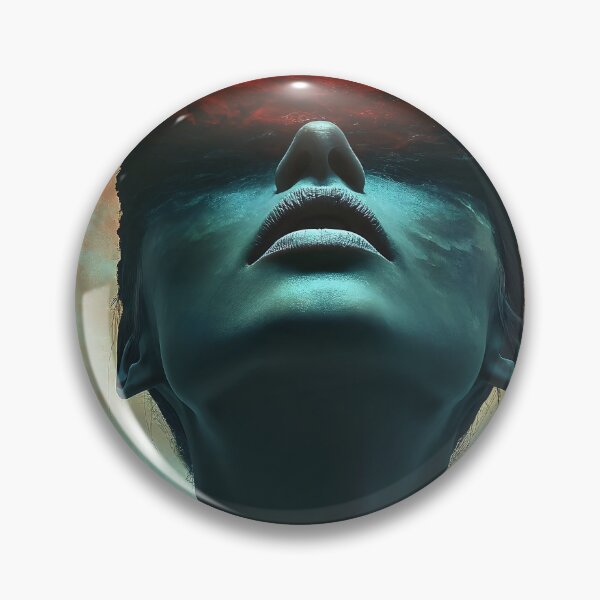 Item preview, Abstract futuristic woman art design designed and sold by Senpaiwaves.