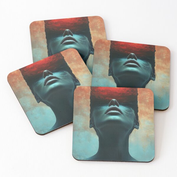 Item preview, Abstract futuristic woman art design designed and sold by Senpaiwaves.