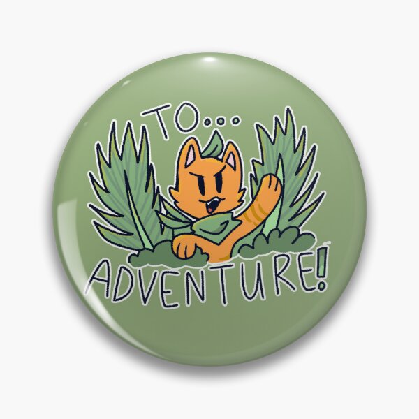 Item preview, Nature Cat Goes on an Adventure! Sticker designed and sold by MintNinja17.